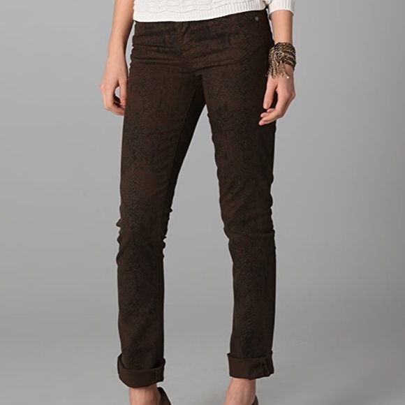 Citizens of Humanity Mandy highwaist olive jeans - Picture 4 of 8